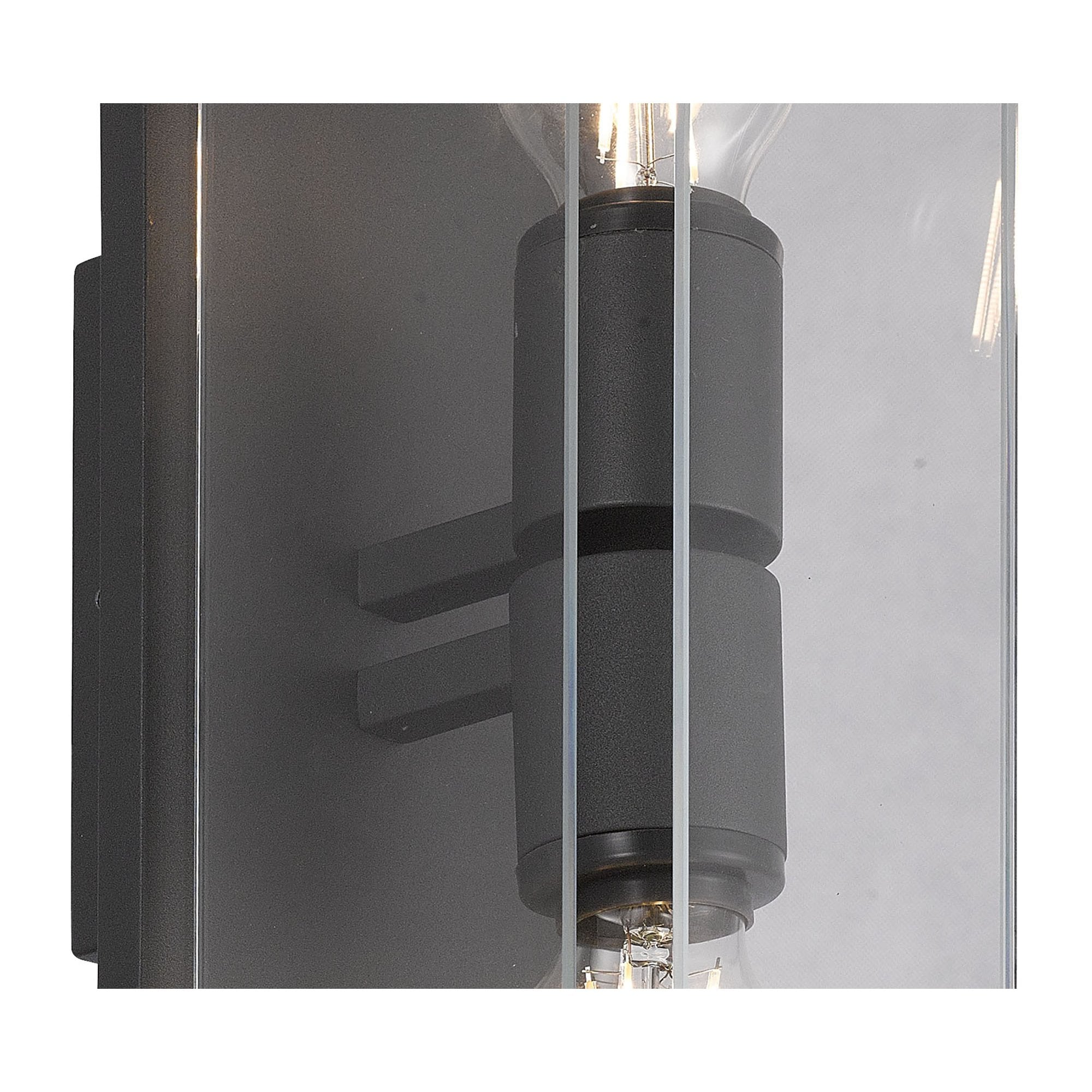 Meribel Outdoor Wall  Lamp 2 Light Graphite