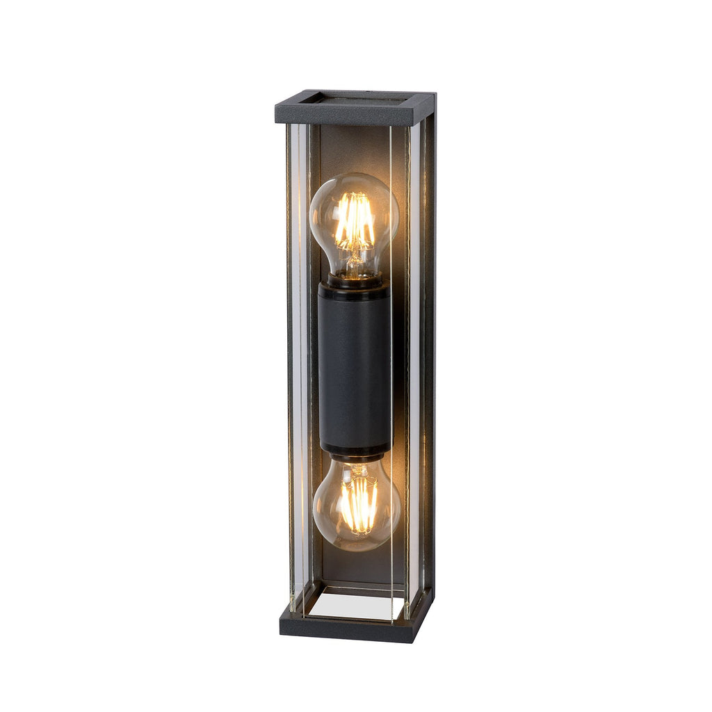 Meribel Outdoor Wall  Lamp 2x E27 Graphite
