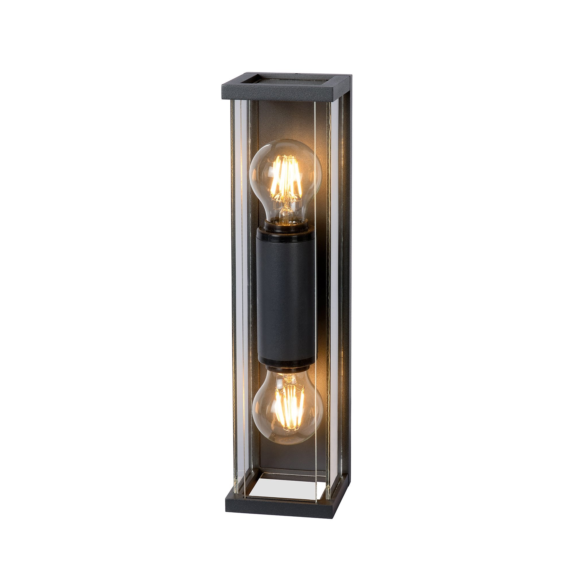 Meribel Outdoor Wall  Lamp 2x E27 Graphite