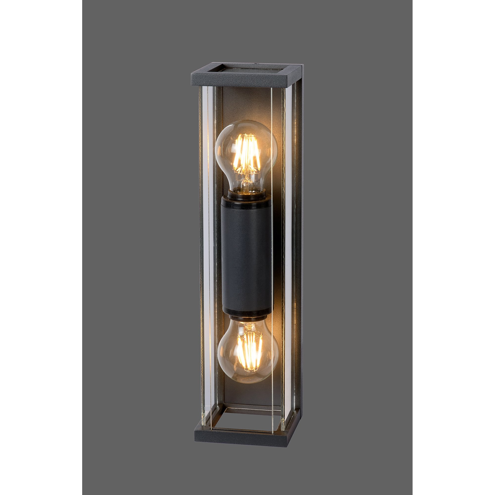 Meribel Outdoor Wall  Lamp 2x E27 Graphite