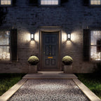 Meribel Outdoor Wall  Lamp 2x E27 Graphite