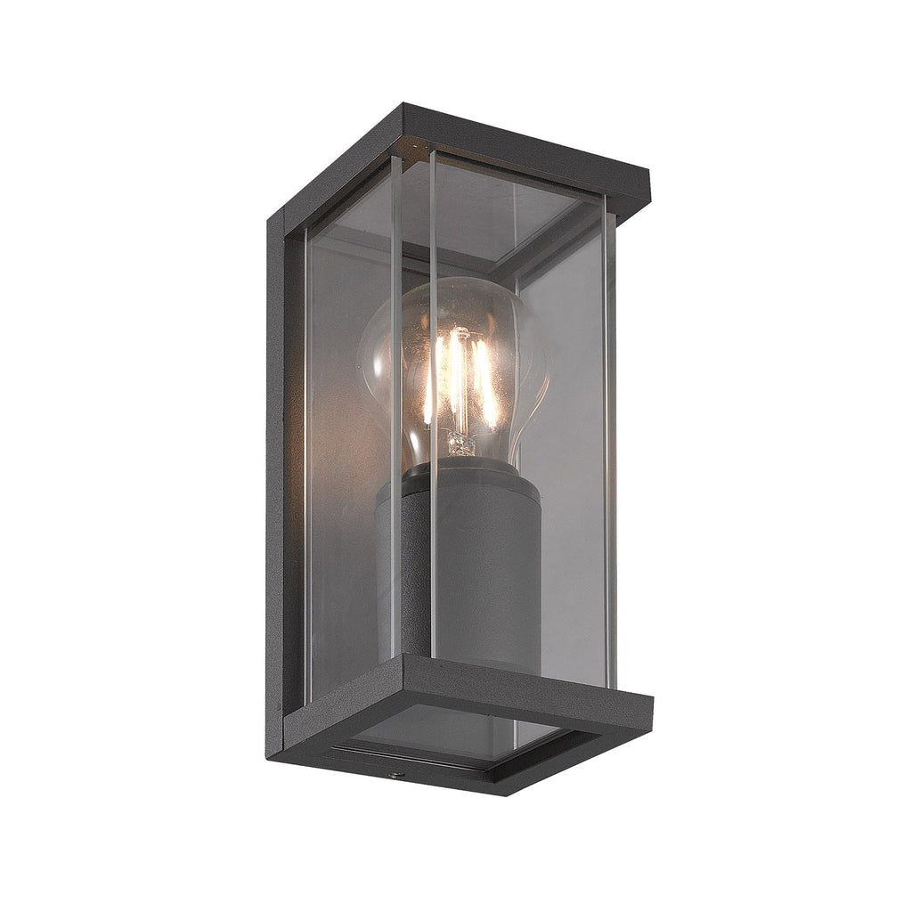 M6494 Meribel Outdoor Wall Lamp 1 Light Graphite