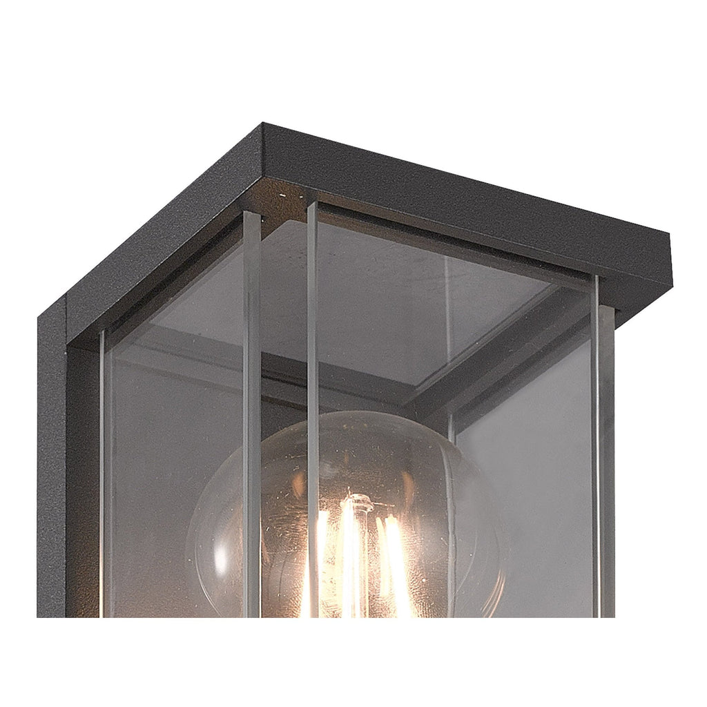 M6494 Meribel Outdoor Wall Lamp 1 Light Graphite