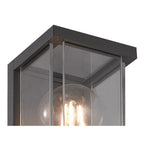 M6494 Meribel Outdoor Wall Lamp 1 Light Graphite