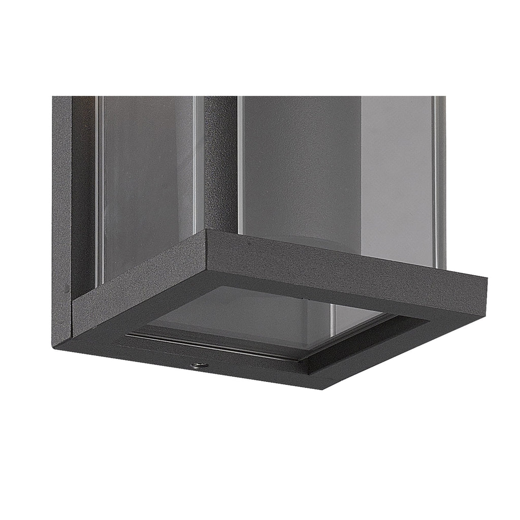 M6494 Meribel Outdoor Wall Lamp 1 Light Graphite