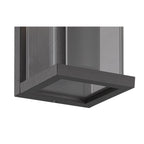 M6494 Meribel Outdoor Wall Lamp 1 Light Graphite