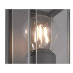 M6494 Meribel Outdoor Wall Lamp 1 Light Graphite