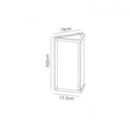 M6495 Meribel Outdoor Wall Lamp 1 x E27 Graphite