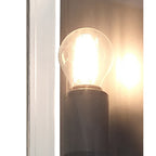 M6495 Meribel Outdoor Wall Lamp 1 x E27 Graphite