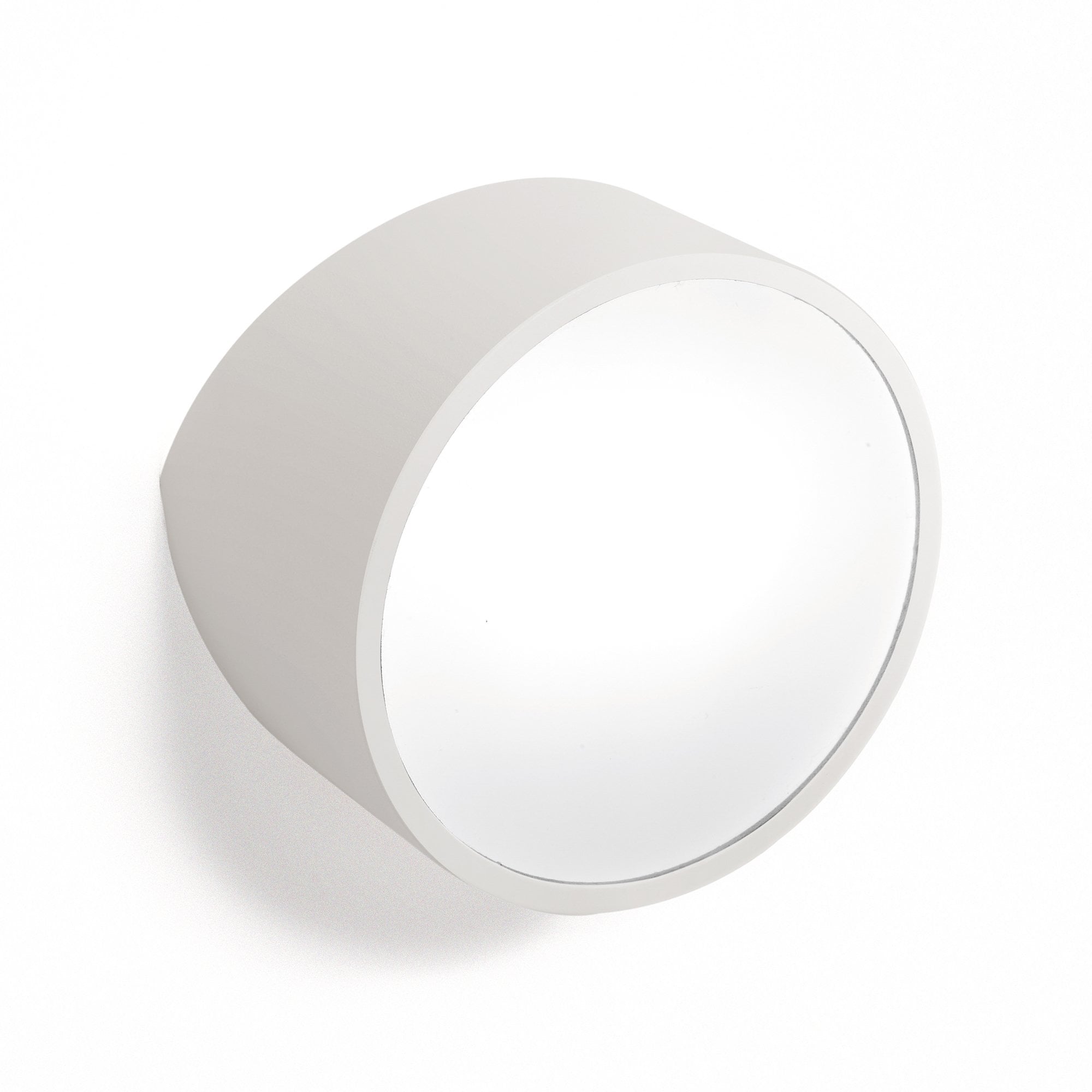 M5480 Mini Bathroom Wall Light Round 2x5W G9 LED Matt White