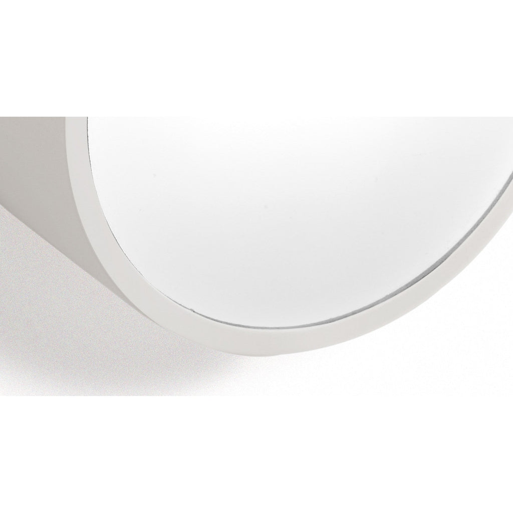 M5480 Mini Bathroom Wall Light Round 2x5W G9 LED Matt White