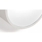 M5480 Mini Bathroom Wall Light Round 2x5W G9 LED Matt White