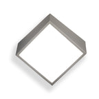 M5483 Mini Bathroom Wall Light Square 2x5W G9 LED Silver