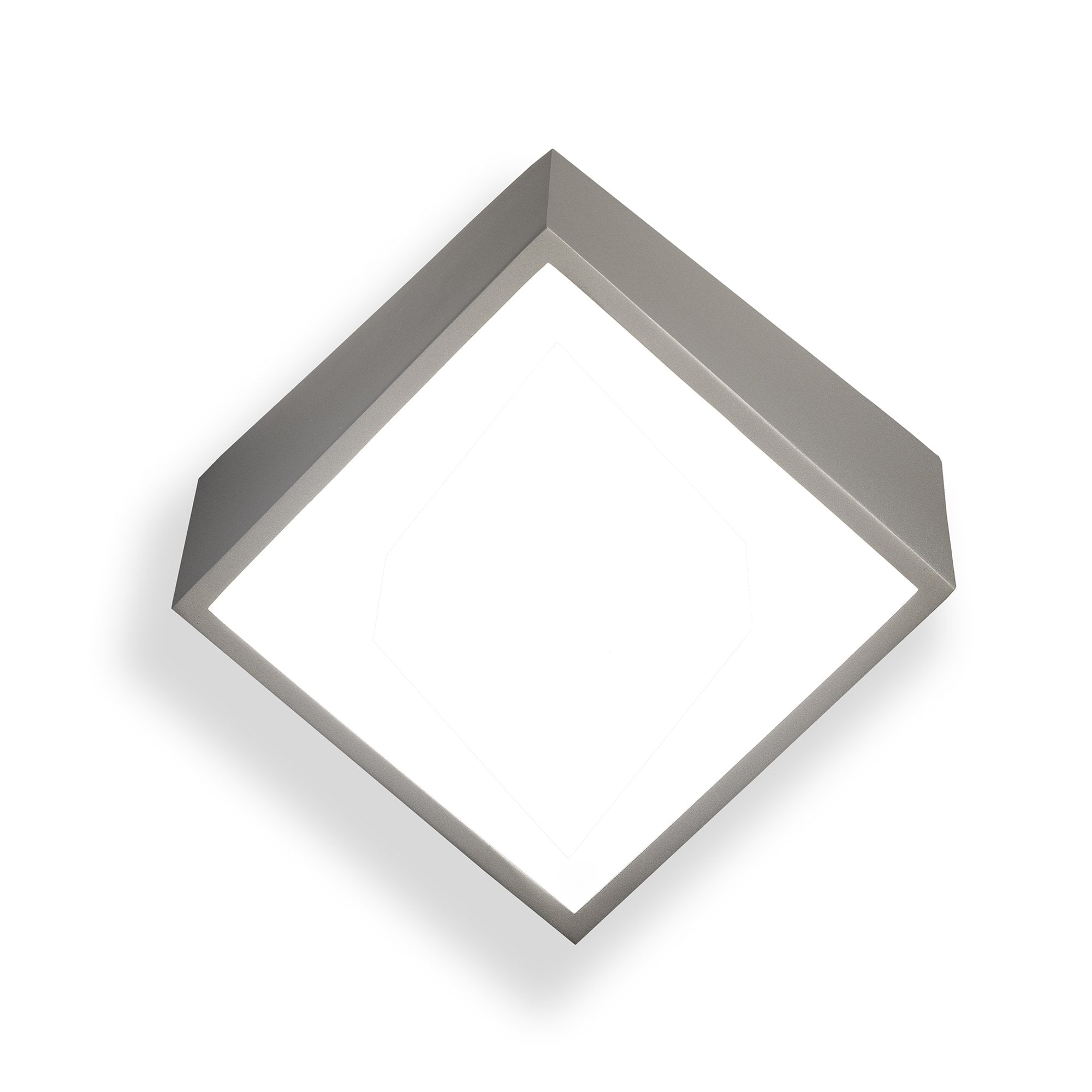 M5483 Mini Bathroom Wall Light Square 2x5W G9 LED Silver