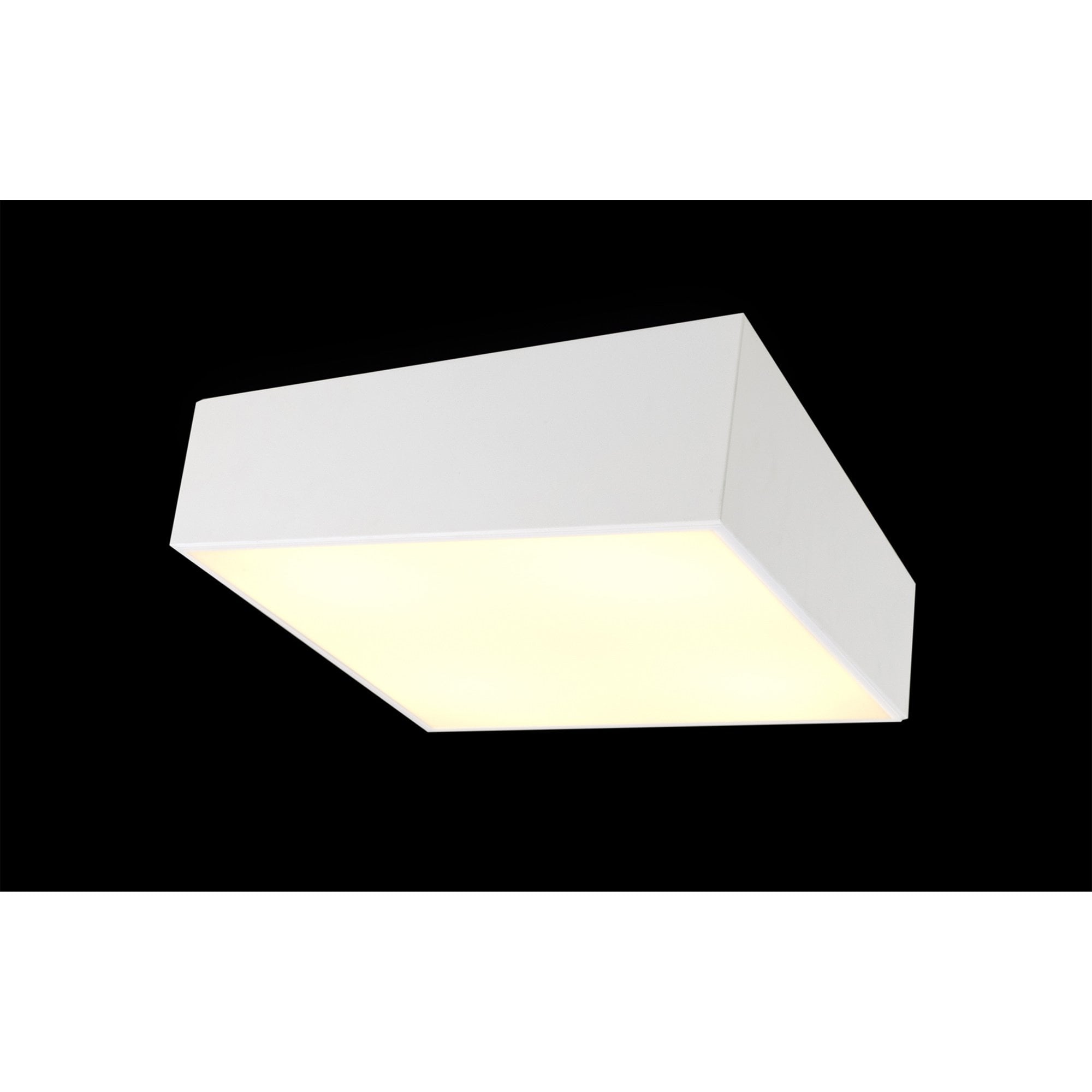 M6160 Mini Bathroom Ceiling 60cm Square 8 Light White
