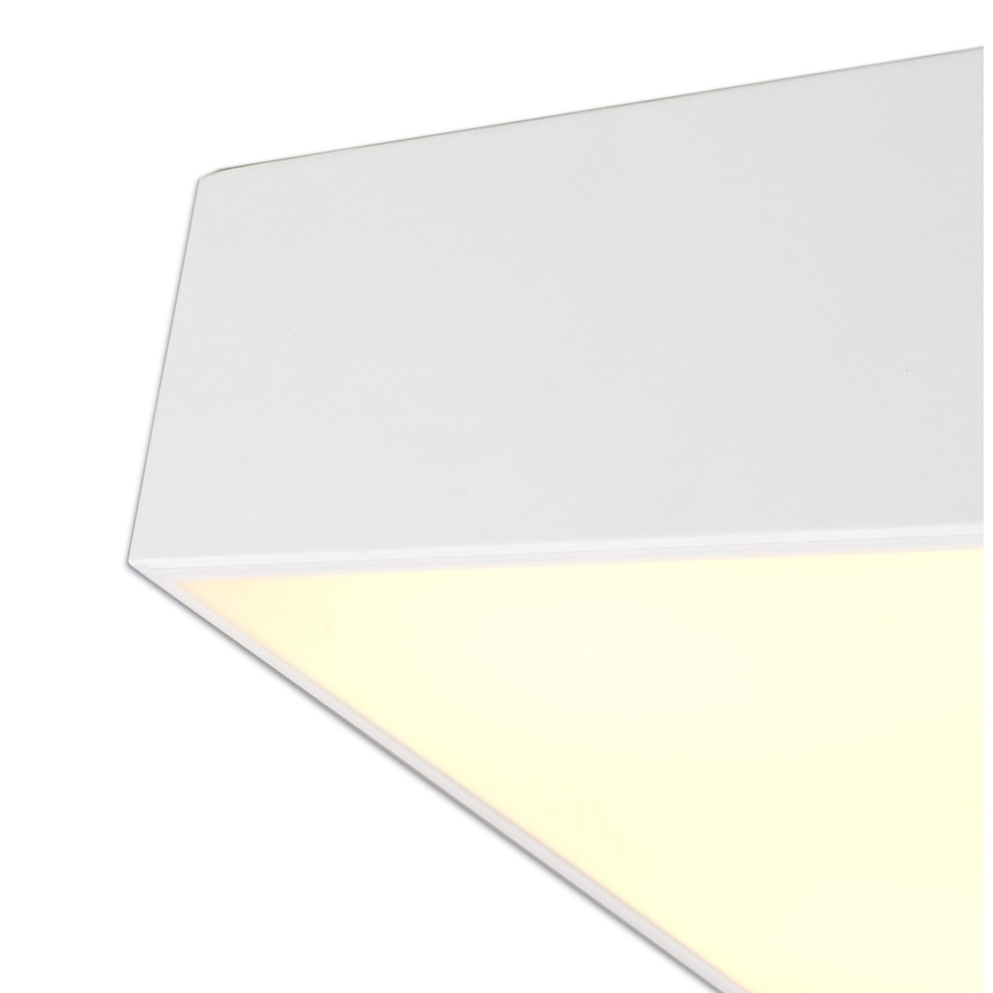 M6160 Mini Bathroom Ceiling 60cm Square 8 Light White