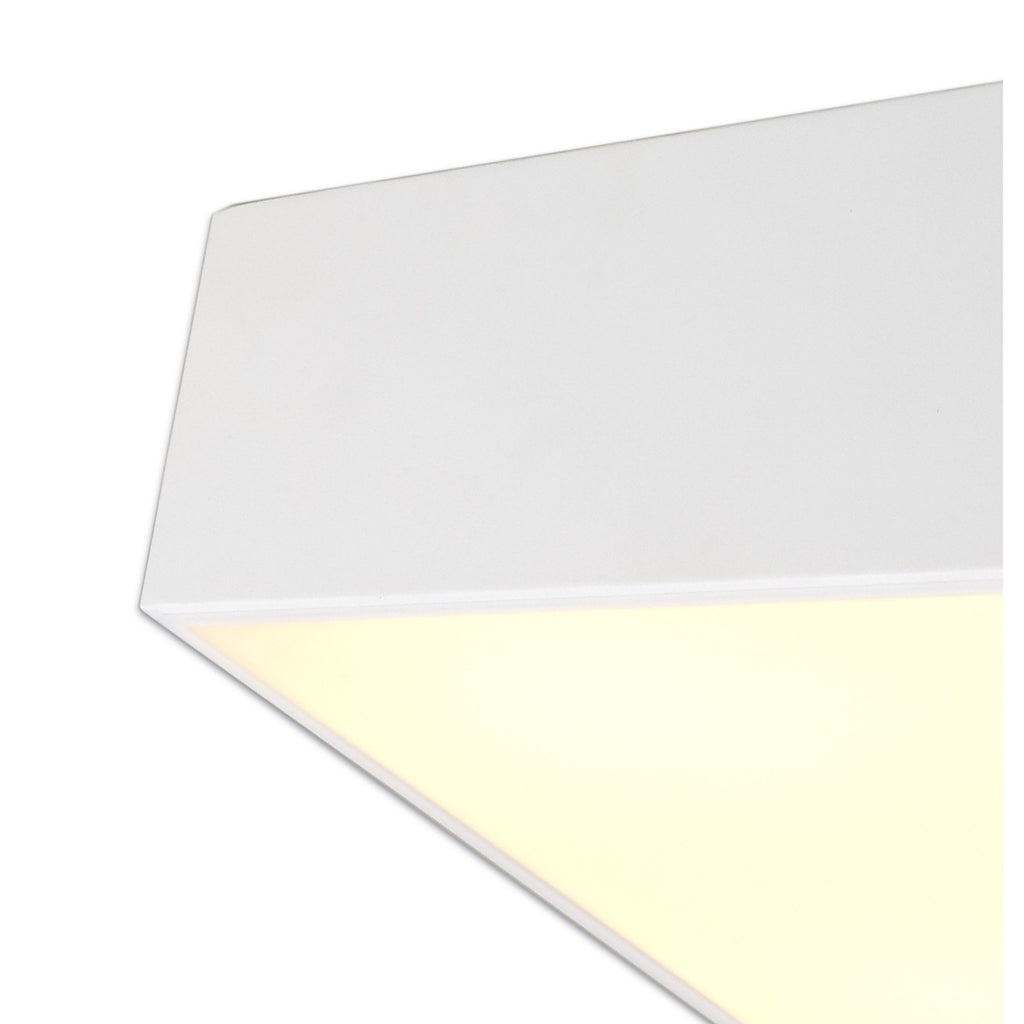 M6162 Mini Bathroom Ceiling 45cm Square 5 Light White