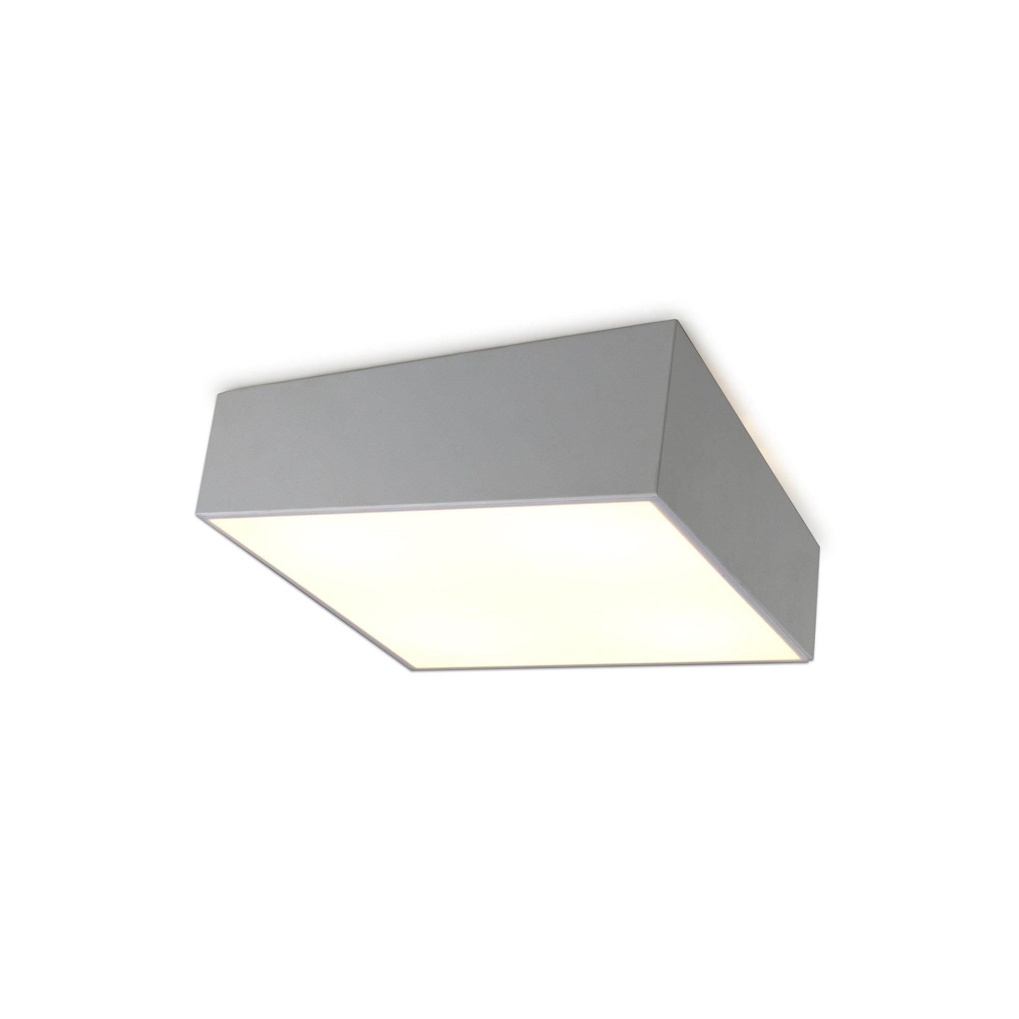 M6163 Mini Bathroom Ceiling 45cm Square 5 Light Silver