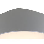 M6169 Mini Bathroom Ceiling 50cm Round 5 Light Silver