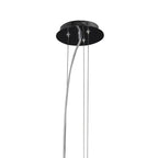 M3720 Miss Pendant 3 Light E27 Gloss White/Polished Chrome