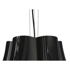 M3721 Miss Pendant 3 Light E27 Gloss Black/Polished Chrome