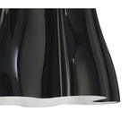 M3721 Miss Pendant 3 Light E27 Gloss Black/Polished Chrome