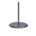 M3722 Miss Floor Lamp 3 Light E27 Gloss White/Polished Chrome