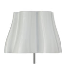M3722 Miss Floor Lamp 3 Light E27 Gloss White/Polished Chrome