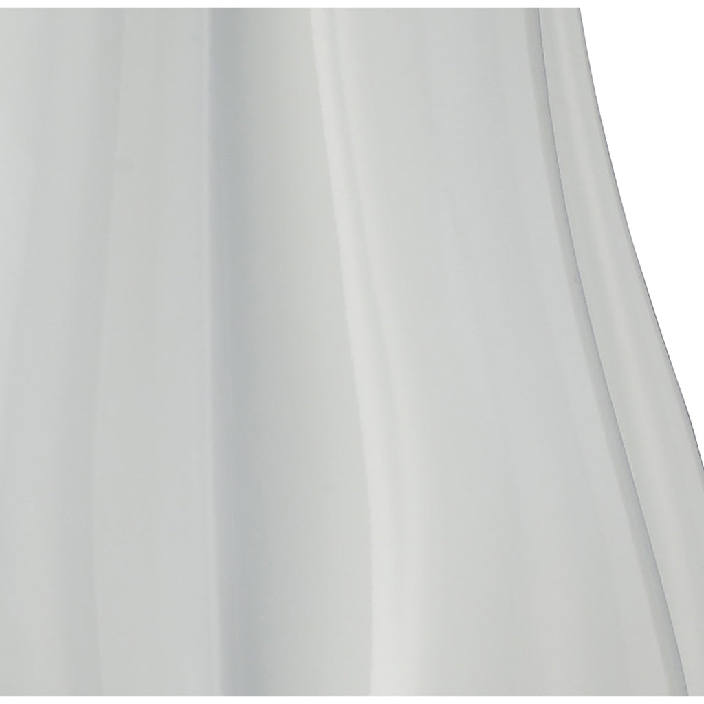 M3722 Miss Floor Lamp 3 Light E27 Gloss White/Polished Chrome