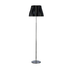 M3723 Miss Floor Lamp 3 Light E27 Gloss Black/Polished Chrome