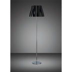 M3723 Miss Floor Lamp 3 Light E27 Gloss Black/Polished Chrome