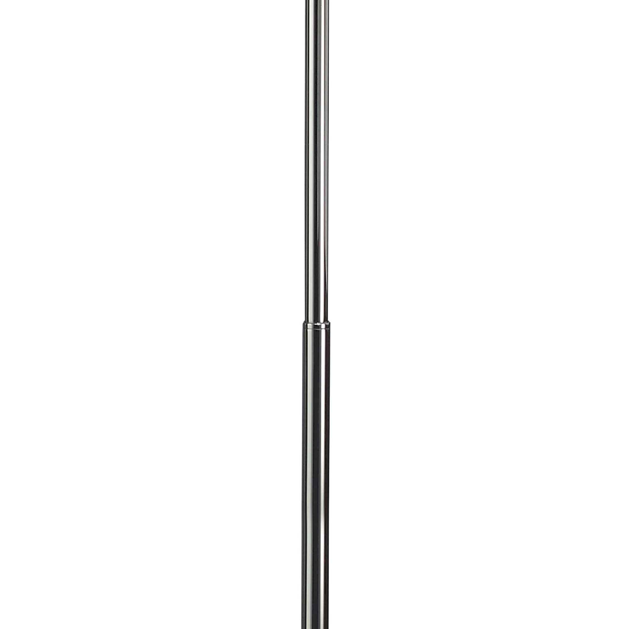 M3723 Miss Floor Lamp 3 Light E27 Gloss Black/Polished Chrome