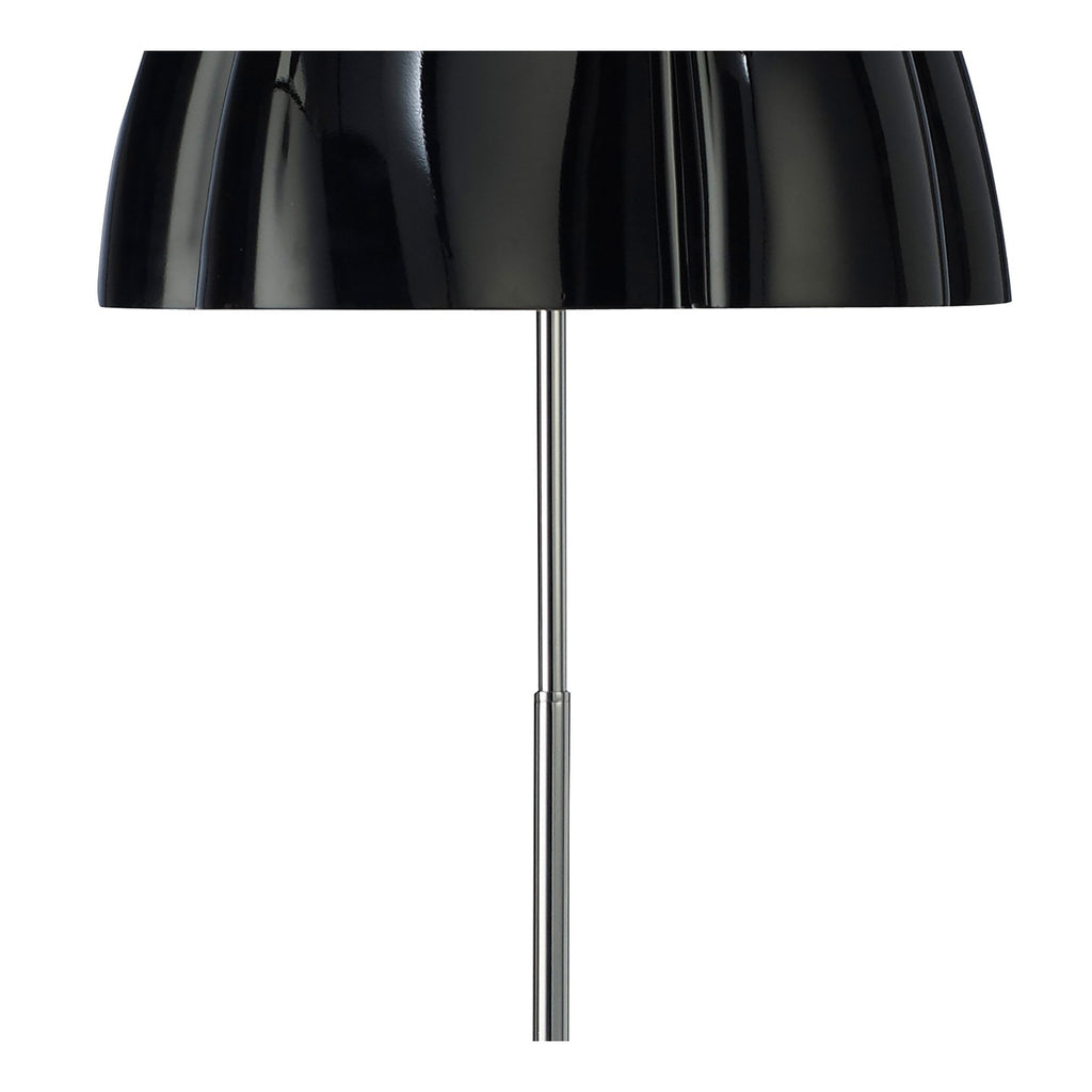 M3723 Miss Floor Lamp 3 Light E27 Gloss Black/Polished Chrome