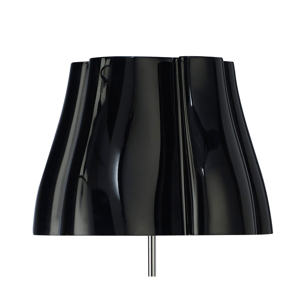 M3723 Miss Floor Lamp 3 Light E27 Gloss Black/Polished Chrome
