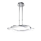 M3800 Mistral Telescopic 36W LED Round Polished Chrome/Frosted Acrylic