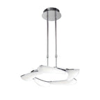 M3801 Mistral Telescopic 30W LED Round Polished Chrome/Frosted Acrylic