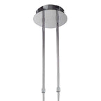 M3801 Mistral Telescopic 30W LED Round Polished Chrome/Frosted Acrylic