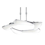 M3801 Mistral Telescopic 30W LED Round Polished Chrome/Frosted Acrylic