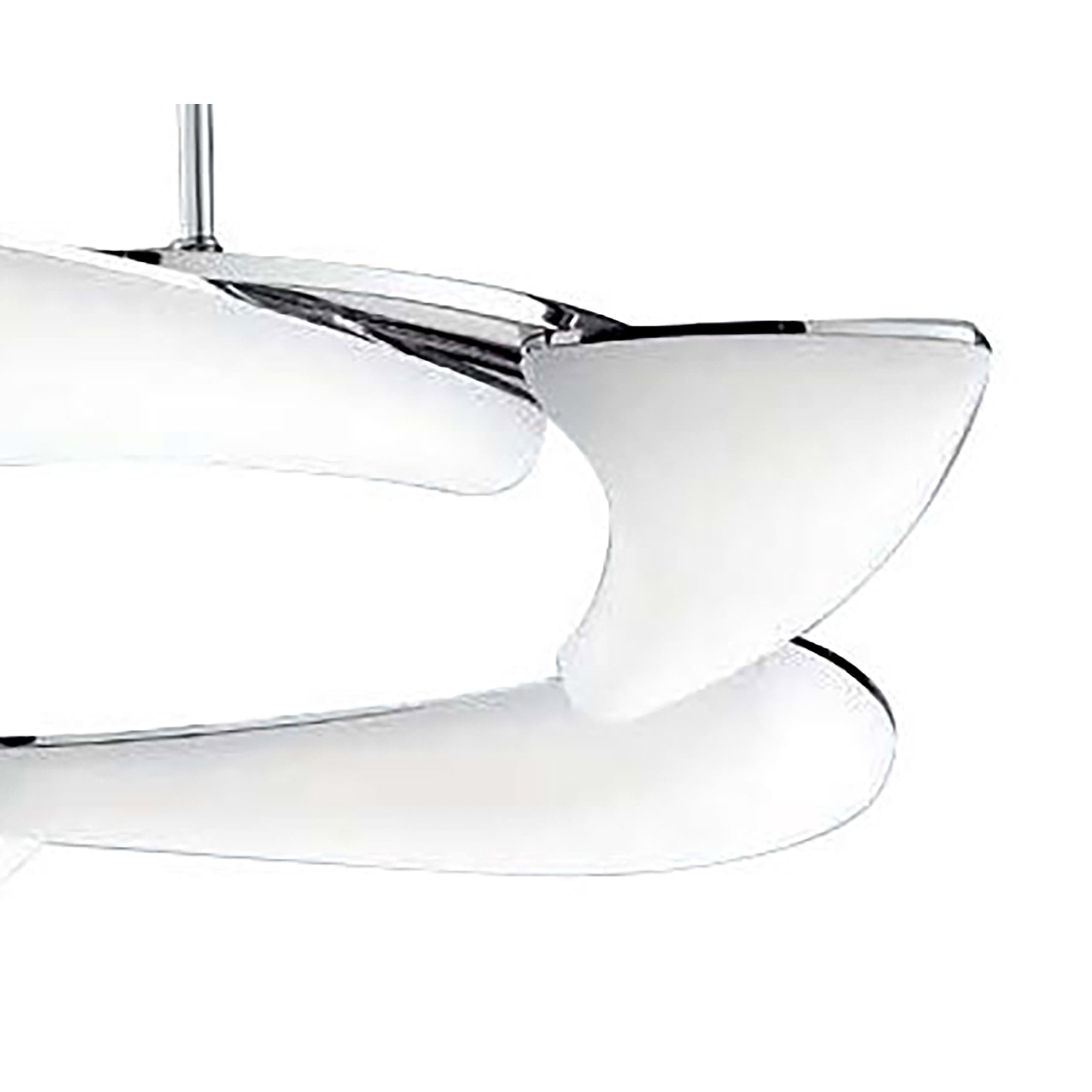 M3801 Mistral Telescopic 30W LED Round Polished Chrome/Frosted Acrylic