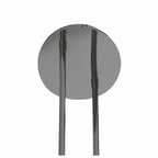 M3802 Mistral Telescopic 36W LED Rectangular Polished Chrome/Frosted Acrylic