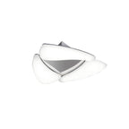 M3805 Mistral Flush Ceiling 18W LED Polished Chrome/Frosted Acrylic