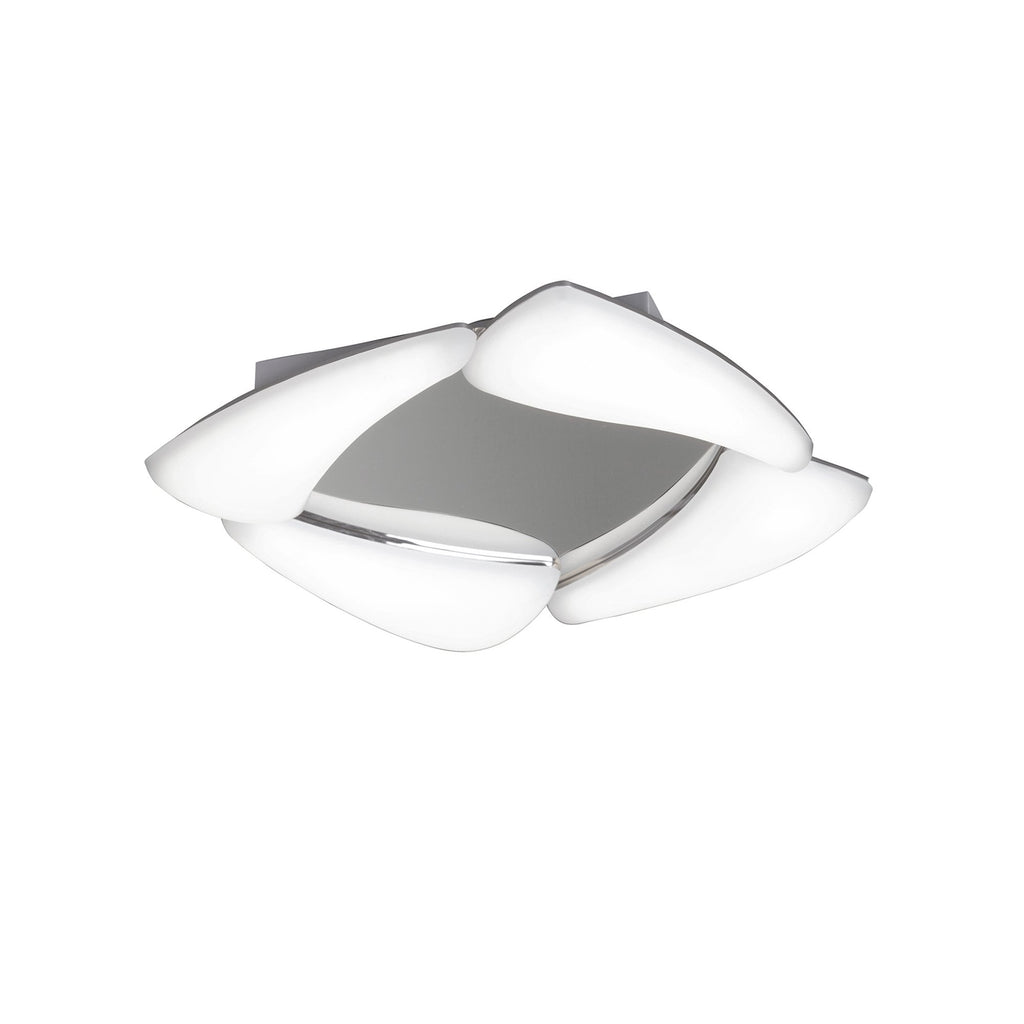 M3806 Mistral Flush Ceiling 24W LED Polished Chrome/Frosted Acrylic