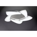 M3807 Mistral Flush Ceiling 30W LED Polished Chrome/Frosted Acrylic