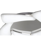 M3807 Mistral Flush Ceiling 30W LED Polished Chrome/Frosted Acrylic