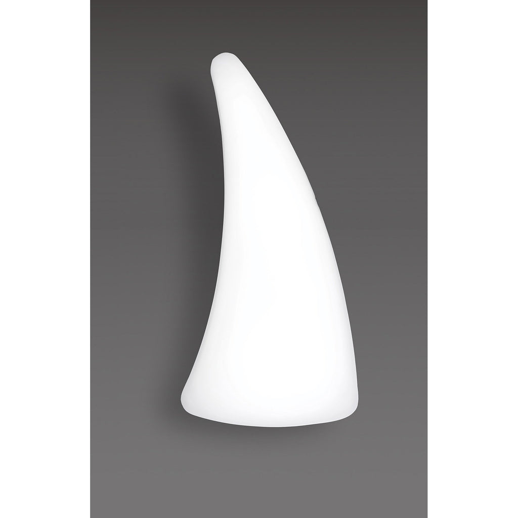 M3809 Mistral Wall Lamp Left 6W LED Polished Chrome/Frosted Acrylic