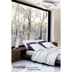M3810 Mistral Table Lamp Right 6W LED Polished Chrome/Frosted Acrylic