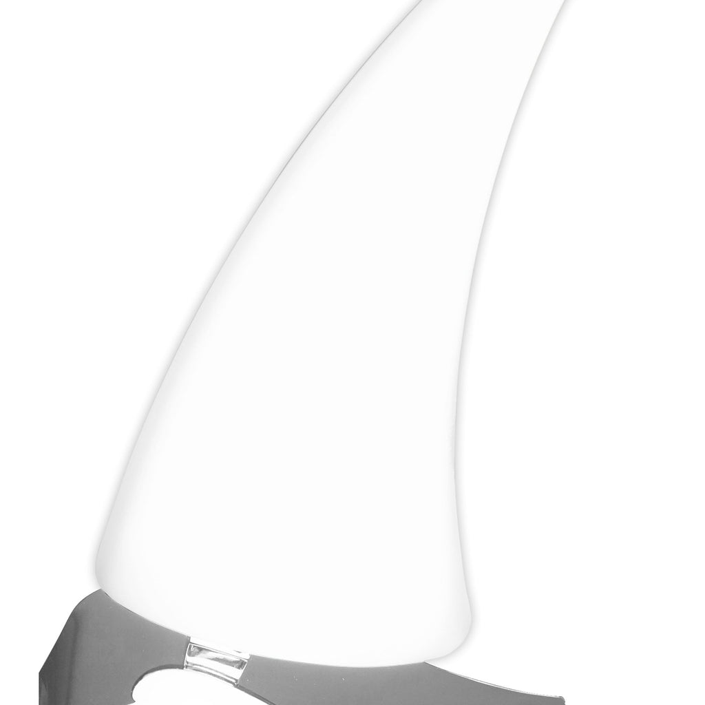 M3810 Mistral Table Lamp Right 6W LED Polished Chrome/Frosted Acrylic