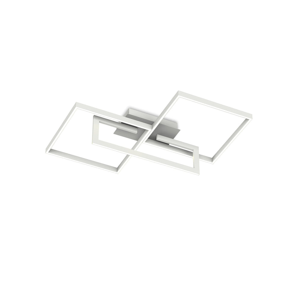 M6561 Mural Rectangular Ceiling Dimmable 48W LED Matt White