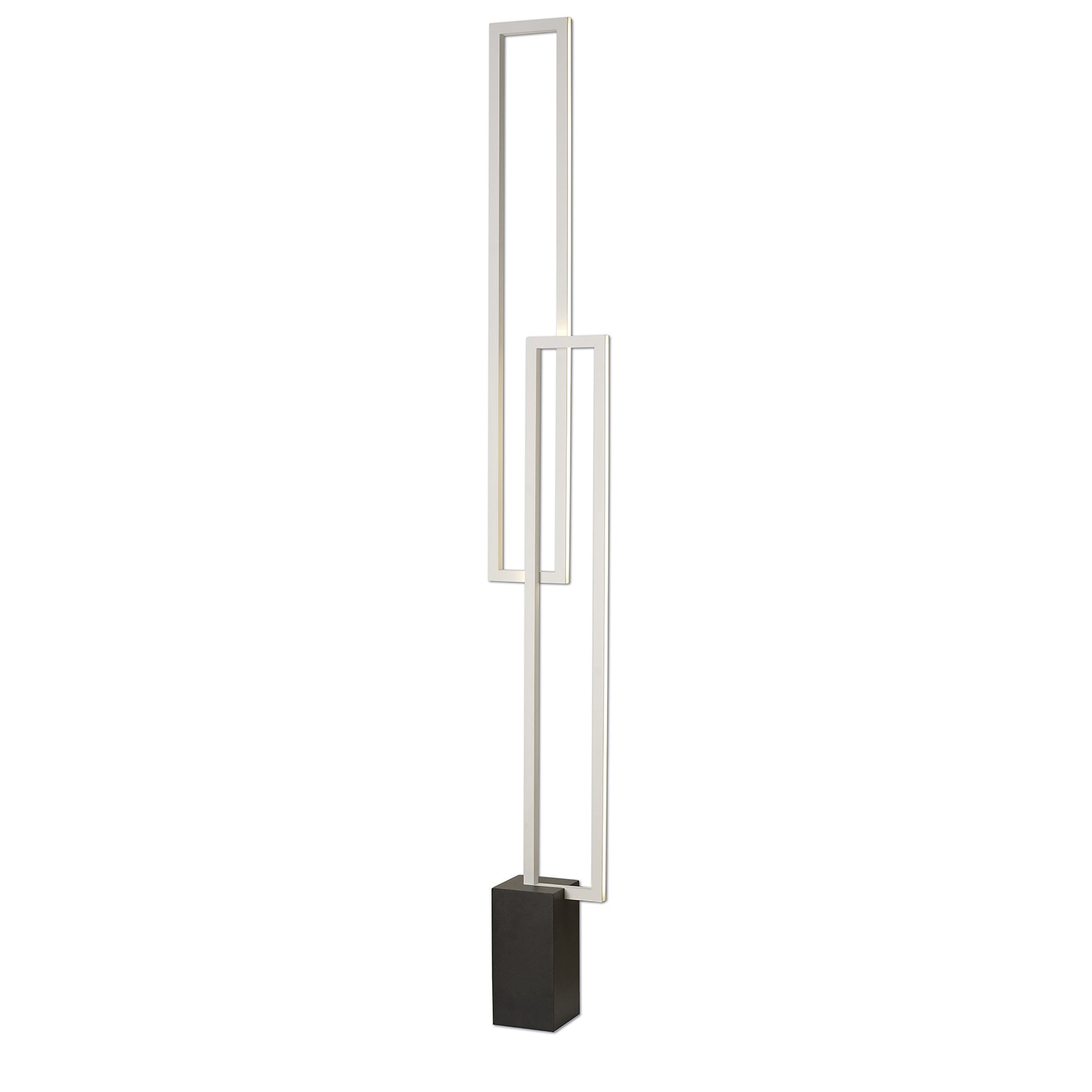 M6563 Mural Floor Lamp 48W LED Matt White