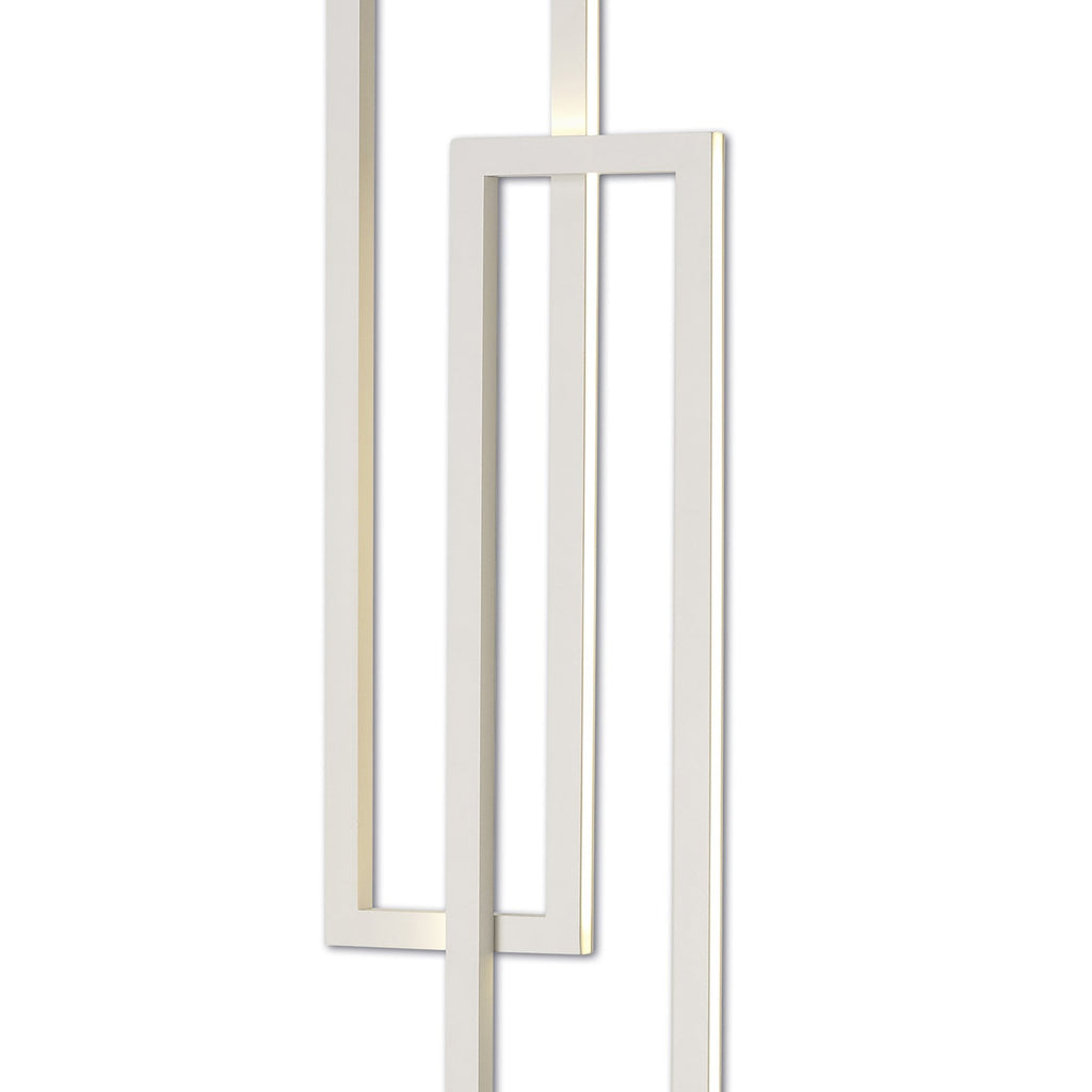 M6563 Mural Floor Lamp 48W LED Matt White